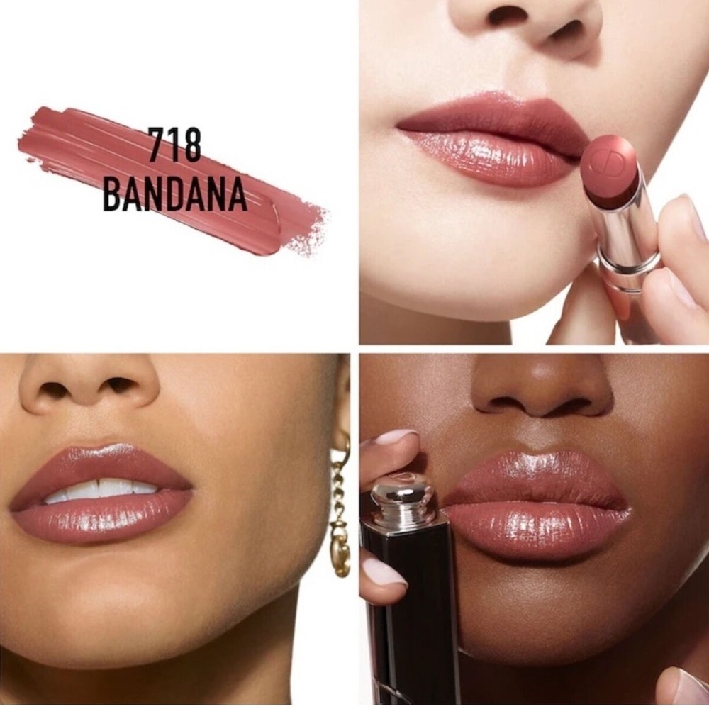 DIOR Addict Hydrating Shine Refillable Lipstick in 718 Bandana